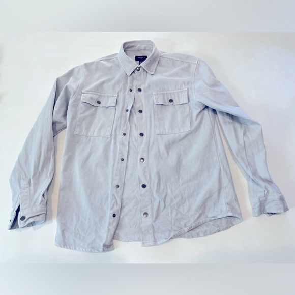 DEJ-SB4CM8905T BLACK OR BLUE DENIM BUTTON-DOWN VEST main image 1